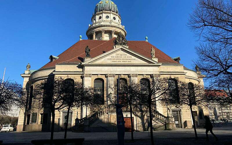 



        
            Meet Germany 2022 Französische Friedrichstadtkirche Berlin,
        
    

        Foto: TMB Fotoarchiv/Stephanie Panne
    