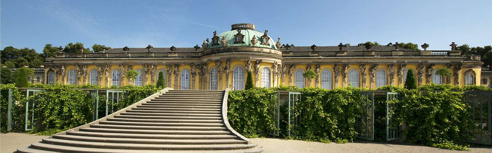 Schloss Sanssouci,
        
    

        Foto: TMB-Fotoarchiv/SPSG/Leo Seidel