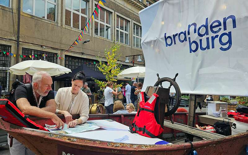 Boot Märkisches Meer auf dem BESTIVAL 2025 an der Alten Münze Berlin