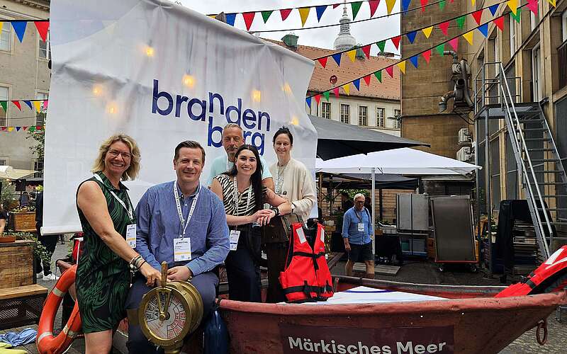 Boot Märkisches Meer auf dem BESTIVAL 2025 an der Alten Münze Berlin