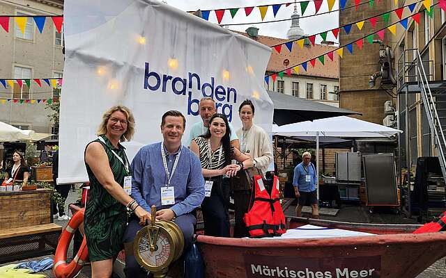 Boot Märkisches Meer auf dem BESTIVAL 2025 an der Alten Münze Berlin